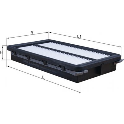 MAHLE ORIGINAL Vzduchový filtr LX 4759 – Hledejceny.cz