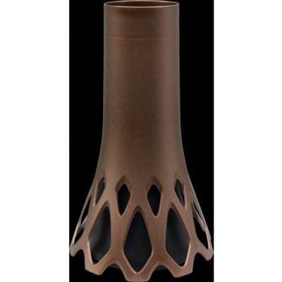 Váza hřbitovní Roseta bronz - se zátěží 1l – Hledejceny.cz