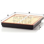 C641500/1 MANN-FILTER Vzduchový filtr – Hledejceny.cz