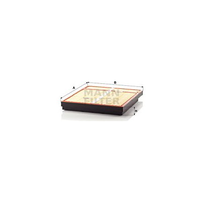 C641500/1 MANN-FILTER Vzduchový filtr – Hledejceny.cz