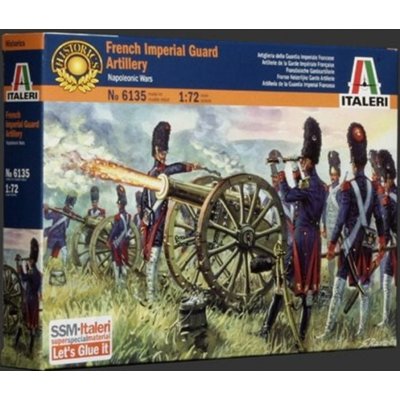 Corfix Model Kit 6135 FRENCH IMPERIAL GUARD ARTILLERY NAP. WARS 1:72 – Hledejceny.cz