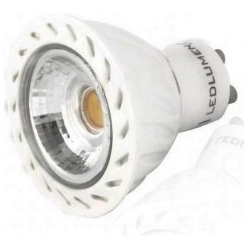 Ledlumen LED žárovka 7,5W COB GU10 760lm CCD studená bílá