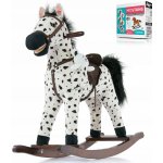Milly Mally Houpací koník Mustang bílo-černý puntíkovaný – Zboží Dáma