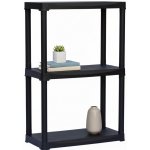 Mamutex Regál 900 x 600 x 300 mm 3 police černý – Zboží Mobilmania