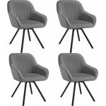 Tectake 405663 šedá 2 ks – Zboží Mobilmania