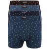 Boxerky, trenky, slipy, tanga Eliáš boxerky bambus FM6714 4 bal vícebarevná