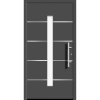 Domovní číslo Splendoor Hliníkové vchodové dveře Moderno M400/B, antracitová metalíza, 110 P
