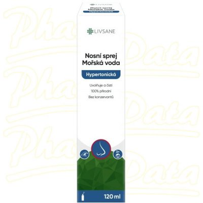 Livsane Mořská voda hypertonická 120 ml – Zboží Dáma