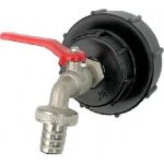 IBC redukce (adaptér) S60x6 + 3/4" zahradní kohout – HobbyKompas.cz
