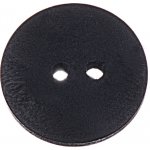 Knoflík 23 mm dřevěný Varianta: černý – Hledejceny.cz