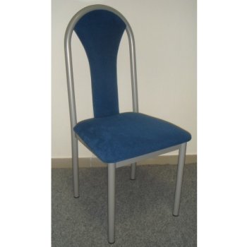 Nowy Styl Jídelní kovová židle ZEUS HODNOTY čalounění Nowy styl Micro M62 -  modro-šedá látka od 1 210 Kč - Heureka.cz