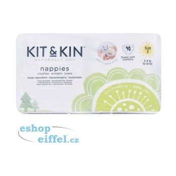 Kit & Kin eko plenky 2 5-8 kg 40 ks