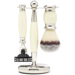 Truefitt & Hill Edwardian Collection Set Mach III with Synthetic Brush Ivory