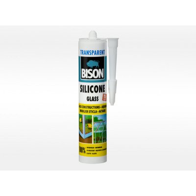 BISON SILICONE GLASS ČIRÝ 280 ml – Zbozi.Blesk.cz