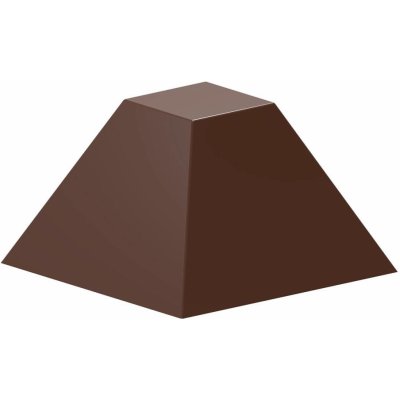 Chocolate World Forma na pralinky pyramida 27x27x17mm