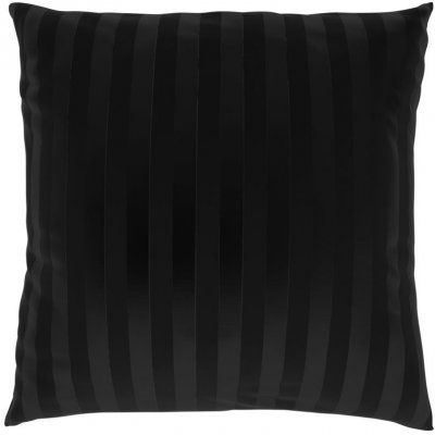Kvalitex satén s proužkem ČERNÝ 70 x 90 cm – Sleviste.cz