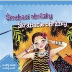 Škrabací obrázky modrý sešit Škrabacie obrázky modrý zošit – Zboží Dáma
