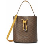 Karl Lagerfeld Paris dámská kabelka bucked bag monogram KL hnědá – Hledejceny.cz