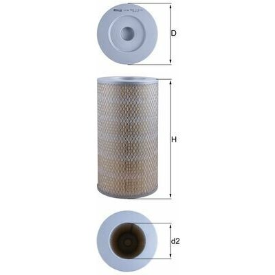 Vzduchový filtr MAHLE ORIGINAL LX 941 (LX941) – Hledejceny.cz