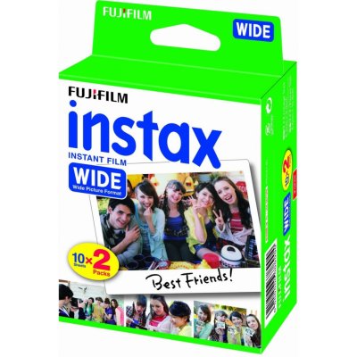 Fujifilm INSTAX WIDE FILM EU 10X2/PK – Zboží Živě