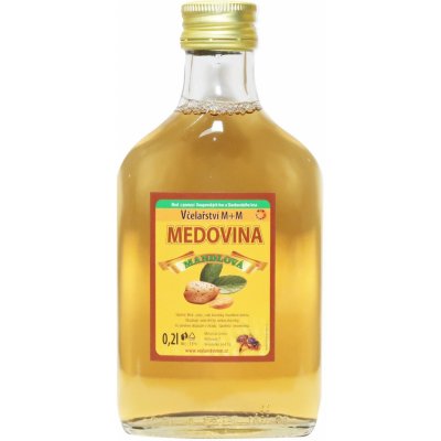 Včelařství M+M medovina dezertní mandlová 0,2 l – Zbozi.Blesk.cz