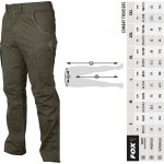 Fox kalhoty Collection Green & Silver Combat Trousers – Zboží Mobilmania