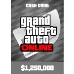 Grand Theft Auto Online Great White Shark Cash Card 1,250,000$ – Sleviste.cz
