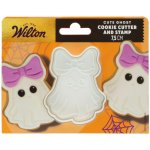 Wilton Wilton Vykrajovátko s razítkem – Roztomilý duch 7,5 cm – Hledejceny.cz
