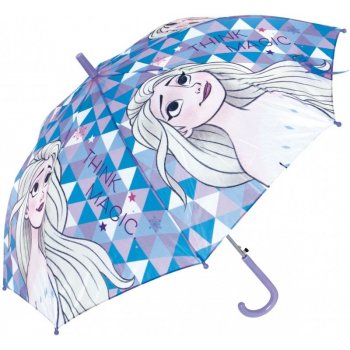 MLC WD 13742 Ledové království Think Magic deštník dětský vystřelovací modrý