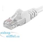 PremiumCord sputp01W Patch, UTP RJ45-RJ45 level 5e, 1m, bílý – Zboží Živě