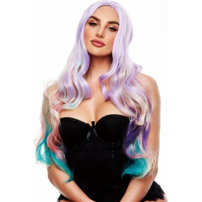 Pleasure Wigs Ella Pastel Rainbow