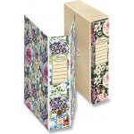 Pákový pořadač Pigna Nature Flowers A4, 80 mm, mix motivů – Zboží Mobilmania