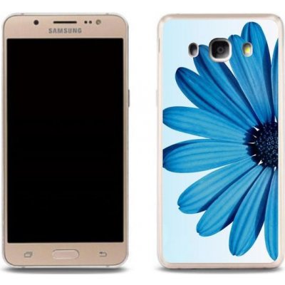Pouzdro mmCase gelové Samsung Galaxy J5 (2016) - modrá kopretina – Zbozi.Blesk.cz