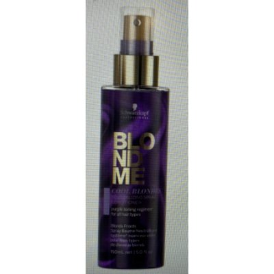 Schwarzkopf BlondMe Cool Blondes Neutralizing Spray Conditioner 150 ml – Sleviste.cz