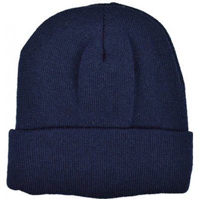 L-Merch Pletená čepice s fleecem C1454 Navy – Hledejceny.cz