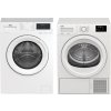 Set domácích spotřebičů Set Beko EWUE86261CSH1W + DPS7405GB5