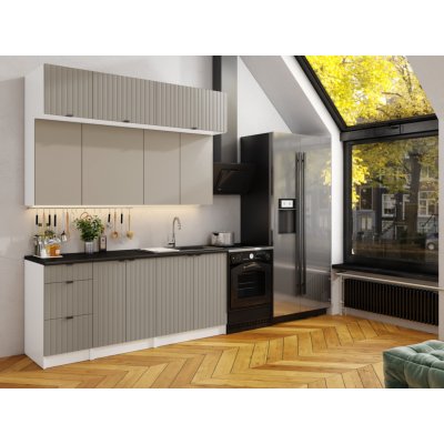 FRONTI Kuchyňská linka WALOS 180 cm Kamenný – Zboží Dáma