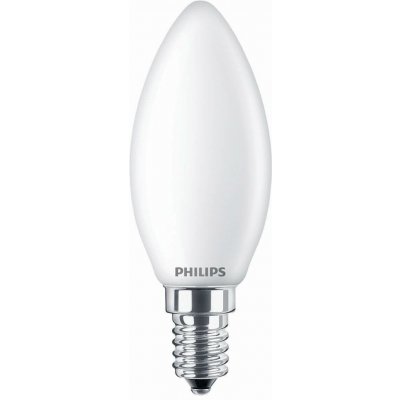 Philips CorePro Svíčková LED žárovka LEDCandle ND 6.5-60W B35 E14 827 FR G – Hledejceny.cz