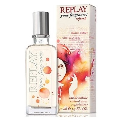 Replay your fragrance! Refresh Her toaletní voda dámská 60 ml tester – Hledejceny.cz