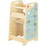 Busykids Montessori učící věž 5In1 Big Mint – Zboží Dáma