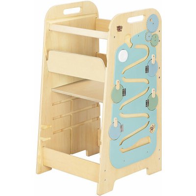 Busykids Montessori učící věž 5In1 Big Mint – Zboží Dáma