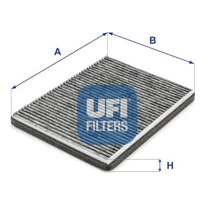 Filtr, vzduch v interiéru UFI 54.272.00 | Zboží Auto