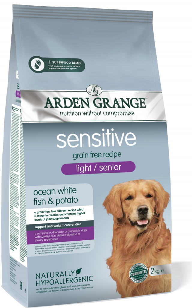 Arden Grange Light & Senior Sensitive 2 kg