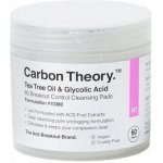 Carbon Theory Facial Cleansing Pads odličovací tampóny 60 ks – Zboží Dáma