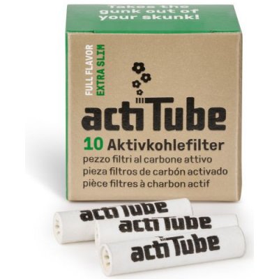 ActiTube uhlíkové filtry Extra slim 6 mm 10 ks – Zboží Dáma