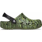 Crocs Baya Seasonal Printed Clog Pantofle zelená hnědá – Hledejceny.cz