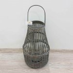 Clayre & Eef Bambusová lucerna 62 cm, 62 x 30 cm – Hledejceny.cz
