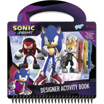 Totum Kreativní sada Designer Activity Book Sonic – Hledejceny.cz