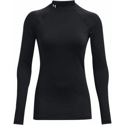 Under Armour golf Authentics Mockneck černá – Zboží Dáma