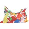 Sedací vak a pytel Vipera Pillow Splash1 trojuholníky vzorovaný polyester